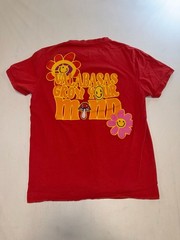 Valabasas Vintage Red Grow Your Mind Mushroom Graphic T-Shirt Size Large