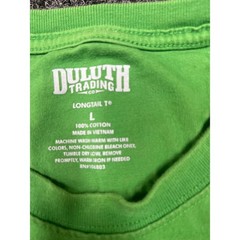 Lot of 5 Duluth Trading Co Mens Large Longtail T-Shirts Pocket Cotton Crew Neck
