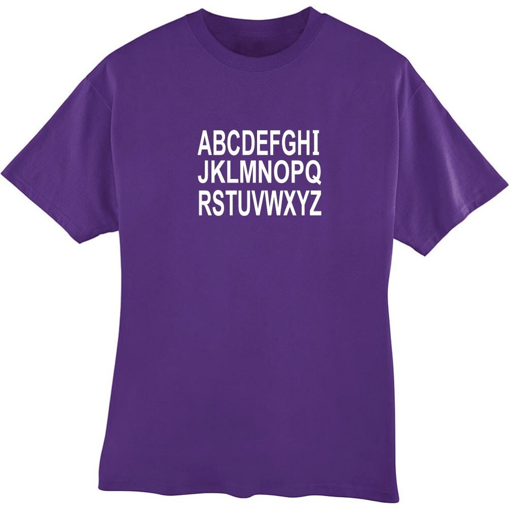 Alphabet T-Shirt