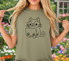 Unisex Programmer Cat Shirt T SHIRT,T shirt women,T shirt men,T shirt vintage