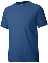 Mens UPF 50+ Short Sleeve Shirts Quick Dry Performance Hiking Rashguard Tee Tops