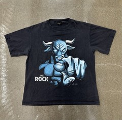 Vintage 1998 The Rock Brahma Bull WWF Shirt – Changes Tag – XL- Single Stitch