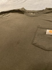 Lot of 4 Carhartt Men’s XL Tall Loose Fit Pocket T-Shirts, Men’s Work Wear