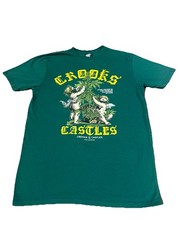 Crooks & Castles Cherub Angel Bud Bandana Graphic Tee T Shirt Streetwear Men SM