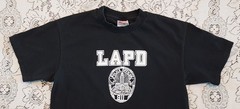 Vintage LAPD Los Angeles Police Department Mens T Shirt Sz M 38-40 Single Stitch