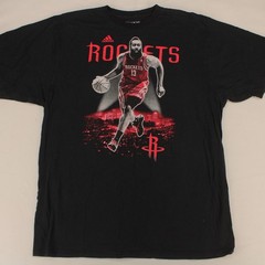 ADIDAS The Go-To Tee JAMES HARDEN Houston Rockets Graphic T-SHIRT Men’s XL