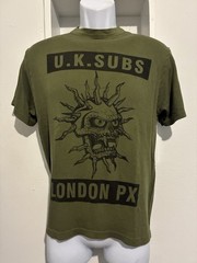 UK Subs shirt vintage Exploited GBH Damned Cock Sparrer Sham 69 Clash Germs punk