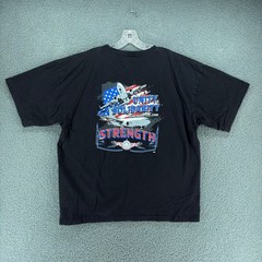 IAM District 751 Boeing Aerospace Machinists Union T Shirt Men 2XL Black Graphic