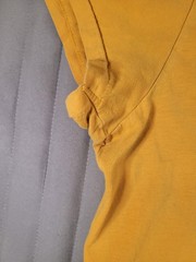 Aeropostale Men’s Large Yellow Graphic T-Shirt Original Brand Mountain Crew Neck