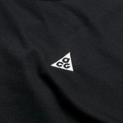 Nike ACG Big Double Sided Logo Crew Neck T-Shirt Black Men’s Sz Large HJ0798-010