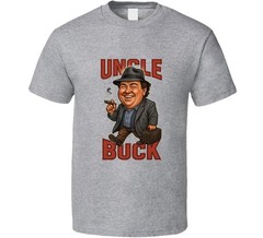 Uncle Buck John Candy 80’s Movie Retro Movie Caricature T Shirt