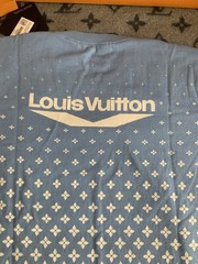 Louis Vuitton Brand New Knitted Flower Monogram Cotton Shirt sz 3L