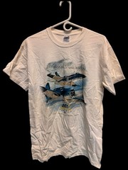 2011 AirVenture Oshkosh T-Shirt Centennial Of Naval Aviation Planes Medium