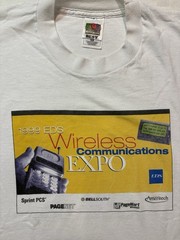 Vintage 1999 EDS Wireless Communications Expo T-Shirt XL – Fruit of the Loom