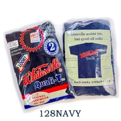 WHITESVILLE T-SHIRT WV73544 2-PACK White Toyo Enterprise NEW Expedited Shipping