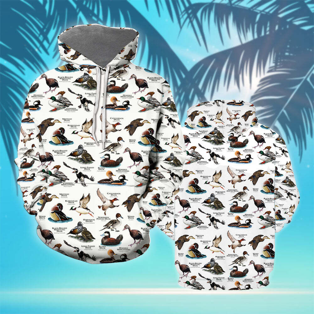 A Lot Of Ducks 3D All Over Print Hoodie Gift For Men & Women Adult