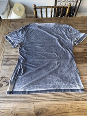 Transformers Men’s T-Shirt Size MEDIUM Gray Wash Hasbro Autobot Symbol