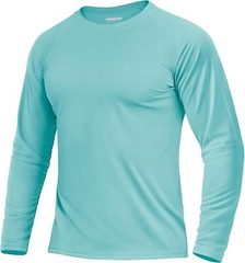 Men’s Rash Guard Swim Shirt UPF 50+ Long Sleeve Quick Dry Lightweight
