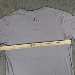Jordan Shirt Mens XL Gray Air Jumpman Photo Panel Graphic Tee Basketball Nike