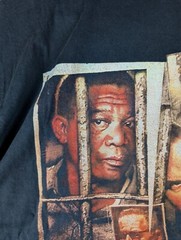 The Shawshank Redemption T-shirt size XL movie promo 2-sided faded