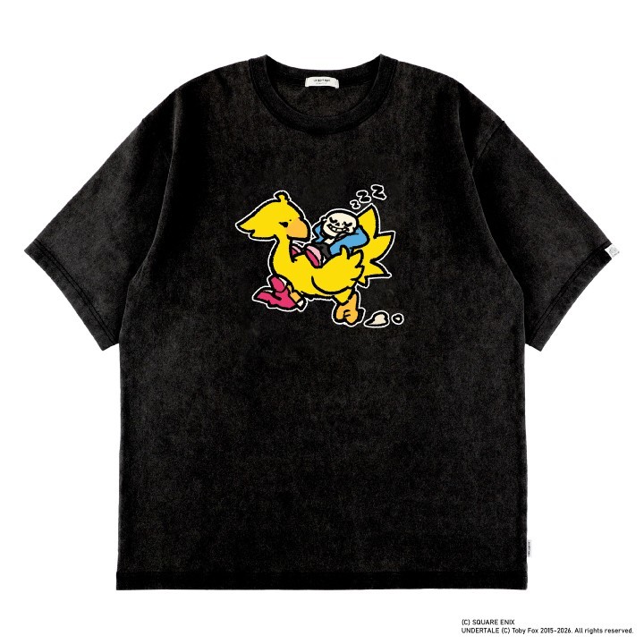 Pre-order UNDERTALE x SQUARE ENIX – Sans and Chocobo Tee T-shirt