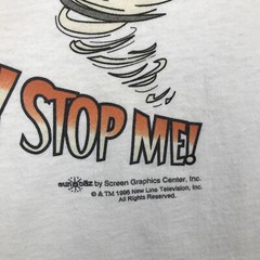 vtg 90s THE MASK SOMEBODY STOP ME! T-Shirt SMALL movie promo jim carrey cartoon