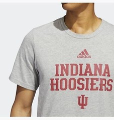 Adidas Men’s NCAA Indiana Hoosiers Amplifier Short Sleeve T-Shirt
