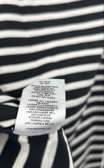 Mr. P Mr. Porter Long Sleeve Striped Tee Shirt Men’s Large White Black