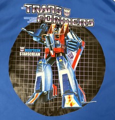 Vintage Champion Sz L Shirt Transformers Starscream 2008 Y2K Double Dry Graphic