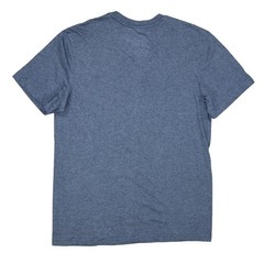 Alfani V-Neck Short Sleeve Heathered Men’s Fashion T-Shirt Small NWT Navy