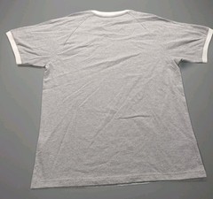 adidas ORIGINALS CALIFORNIA 3 STRIPES TREFOIL HEATHER GREY Tee Men’s Medium