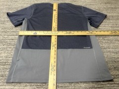 Adidas Shirt Adult Large Grey Climacool Stay Cool Short Sleeve Lightweight Mens