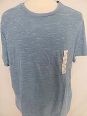 Goodfellow Friendship Blue Heathered T-Shirt Men’s Standard Fit XXL NWT