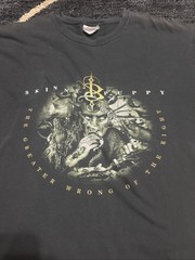 2000s vintage skinny puppy industrial shirt greater wrong of the right medium