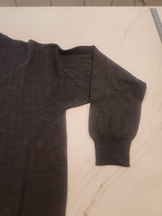 Murano Mens 100% Wool Sweater – sz XL Grey