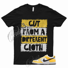 CUT T Shirt to Match Dunk Low Next Nature GS Citron Pulse Yellow White Black 1