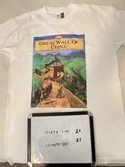 The Great Wall Of China tshirt