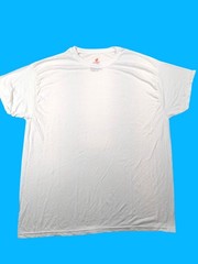 Hanes Mens ComfortBlend White T-Shirt size XL Rayon & Polyester Blend NWOT