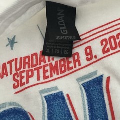 Jonas Brothers 2023 Los Angeles Dodger Stadium Concert T-Shirt White New Size XL