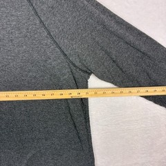 Faherty Cloud Henley Shirt Men XL Charcoal Gray Heather Preppy Outdoor Huckberry