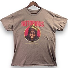 Brooklyn Mint T-Shirt Size Large The Notorious BIG “Brooklyn’s Finest” Brown