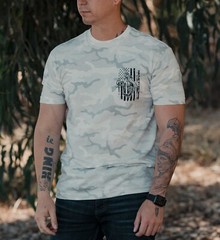 HOWITZER Men’s T-Shirt DEFEND FLAG Military Grunt White S M L XL 2XL 3XL 4XL