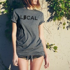Indiana Local – USA State Pride Canvas Triblend T Shirt – Premium Heather