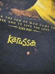 Jesus Left No Stone Unturned Shirt Mens XL Kerusso Faith Religious Christian Tee