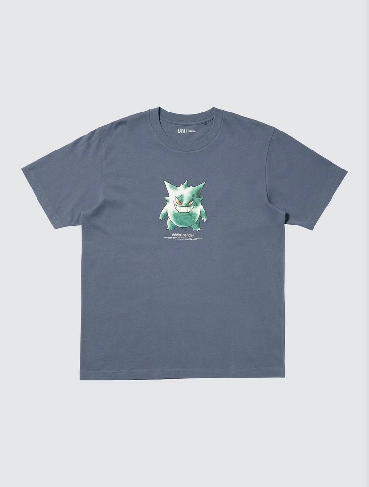Pokémon x UNIQLO UT Graphic T-Shirt #0094 Gengar