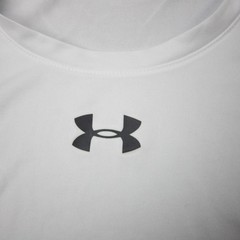 Under Armour HeatGear Short Sleeve Shirt Men’s White New with Tags XL