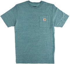 Carhartt Men’s T-Shirt, Heavyweight Loose Fit Short Sleeve Crew Neck Pocket Tee