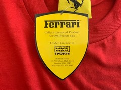 VTG NEW W/TAG 1996 SPA Official Ferrari F310B Double Sided RED Graphic Shirt XXL