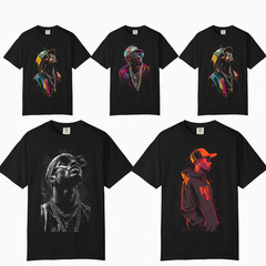 Urban Hip Hop Street Art Men Tee, Comfort Colors T Shirt, Unisex Streetwear Tee