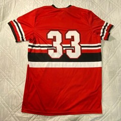 Alleson Athletic #33 Gametime Red Jersey medium